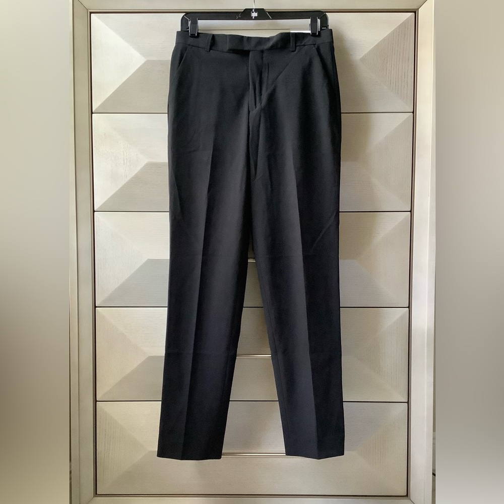 CALVIN KLEIN SLIM FIT WOMEN’S DRESS PANTS - BLACK -SIZE 18